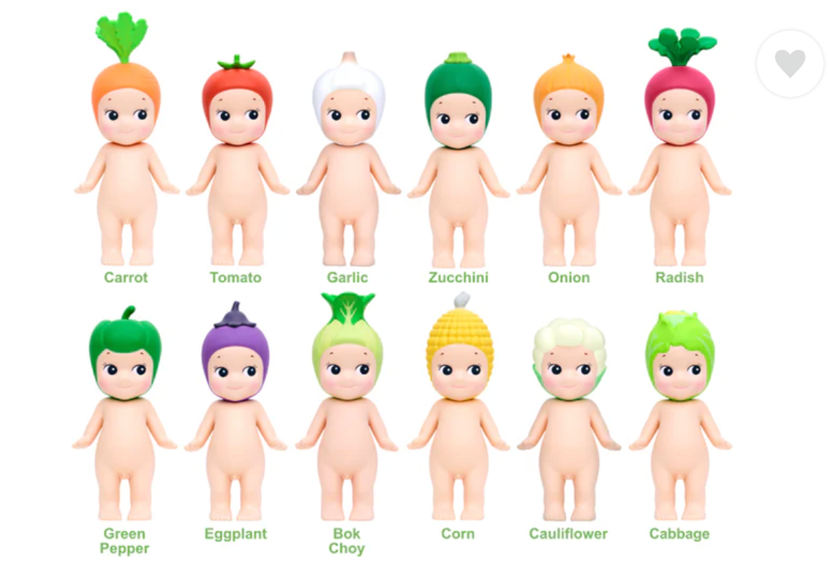 Vegetable series (Regular) - Minifigure