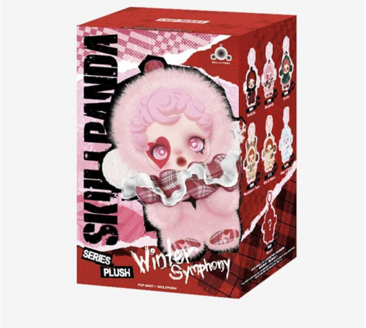 Pop Mart X Skullpanda: Winter Symphony Series Plush Keychain Blind Box (1pc)