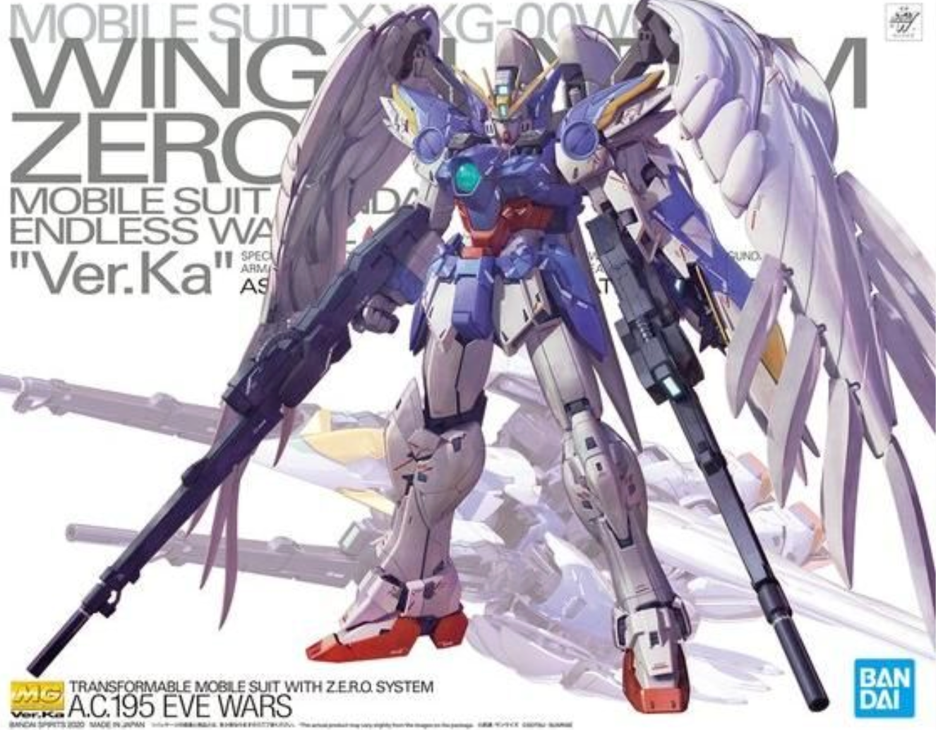 ロボット MG 1/100 Wing Gundam Zero EW Ver.Ka Bandai Hobby MG XXXG-00W0 Wing Gundam Zero EW (Ver.Ka) (2020) 1