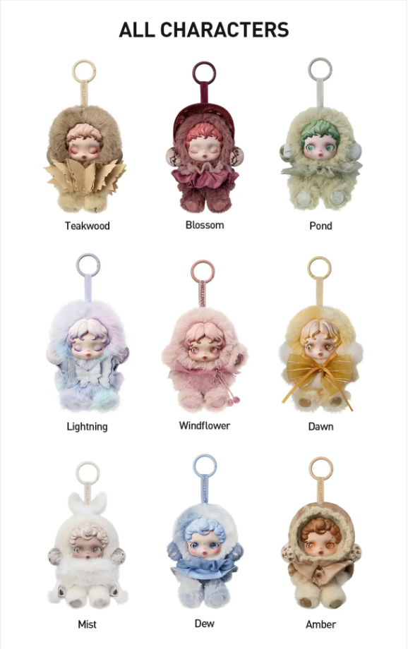 Skullpanda - L’impressionnisme Series Plush Pendant Blind Box