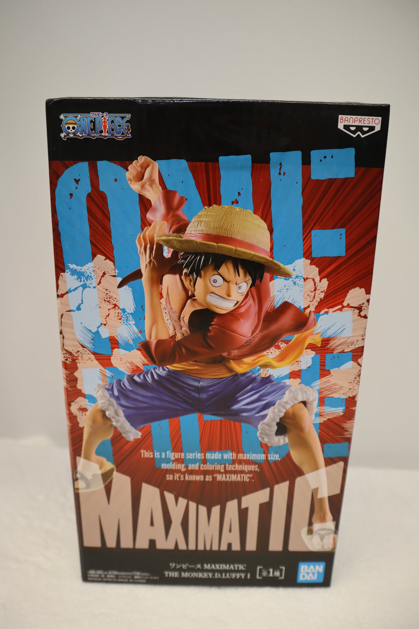 ONE PIECE MONKEY D LUFFY MAXIMATIC FIGURE