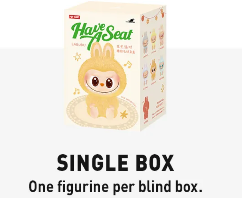 THE MONSTERS - Have A Seat Vinyl Face Blind Box