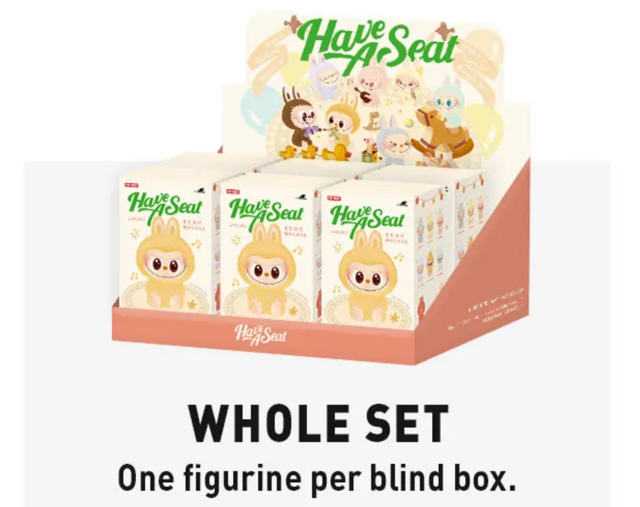 THE MONSTERS - Have A Seat Vinyl Face Blind Box