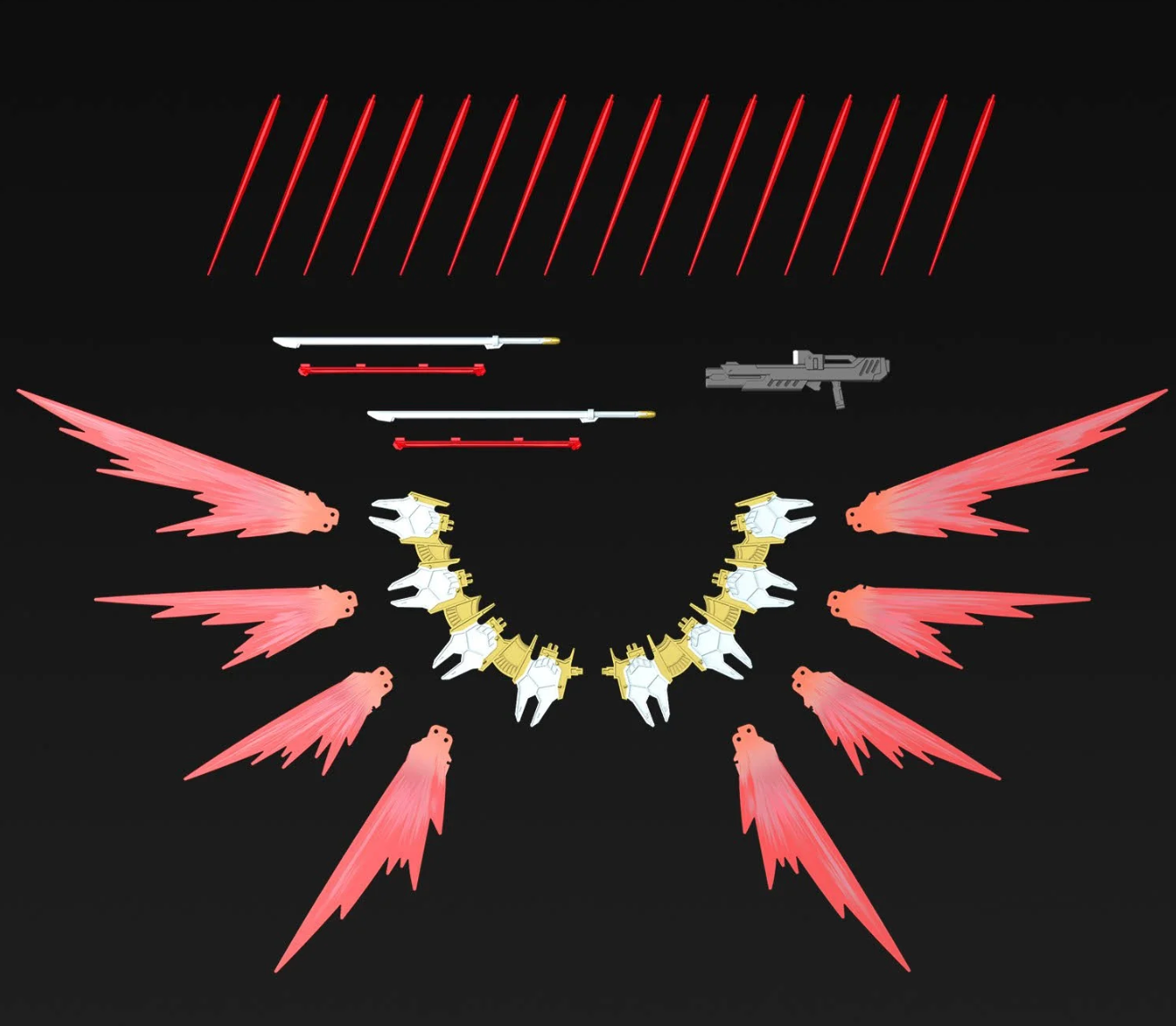 Gundam Bandai Hobby HGCE #257 1/144 BLACK KNIGHT SQUAD Cal-re.A(2024)