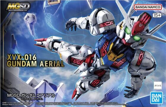 Bandai Hobby Master Grade MGSD GUNDAM AERIAL(2025)