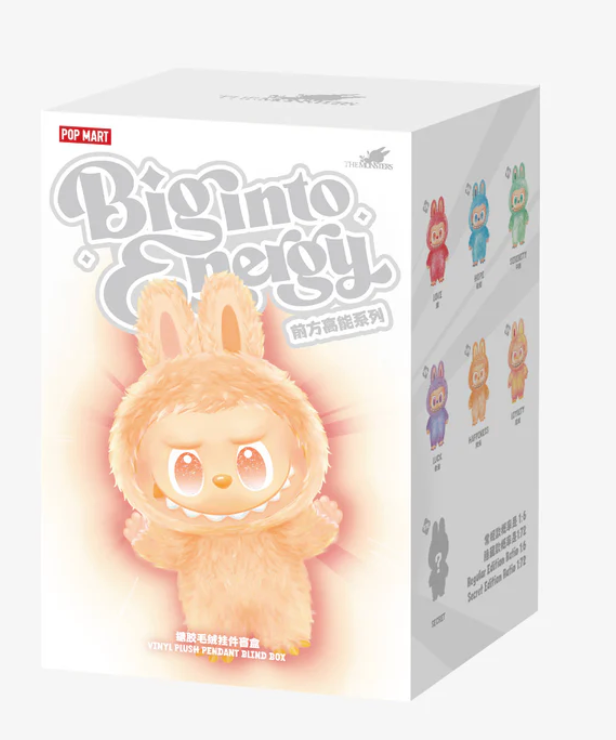 Pop Mart x THE MONSTERS: Big Into Energy Series Plush Keyring Figurine Blind Box (1pc)