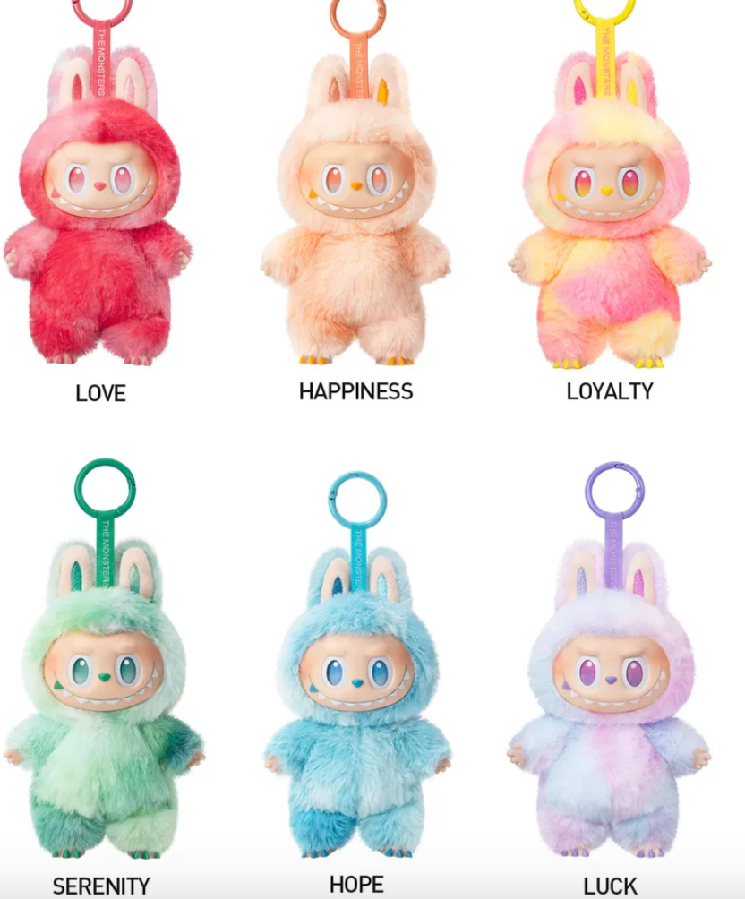 Pop Mart x THE MONSTERS: Big Into Energy Series Plush Keyring Figurine Blind Box (1pc)