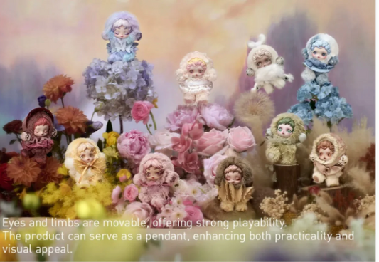 Skullpanda - L’impressionnisme Series Plush Pendant Blind Box