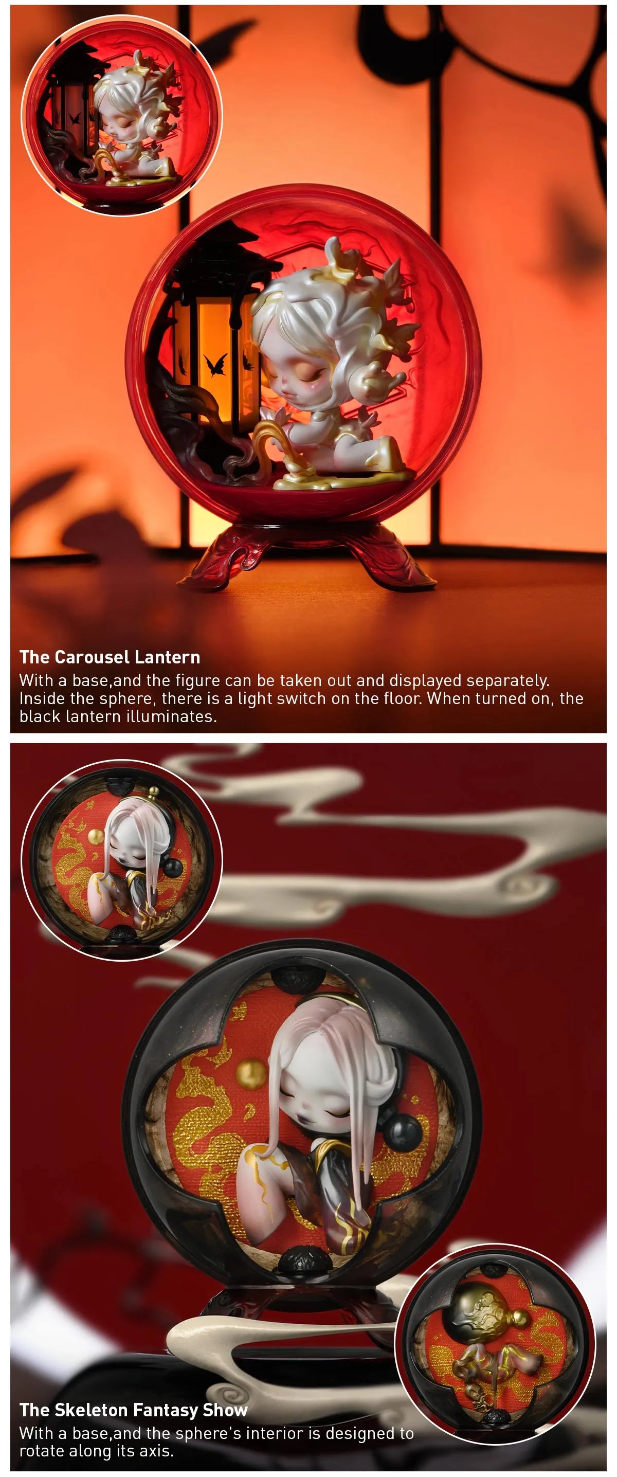 SKULLPANDA The Mirage Series Figures