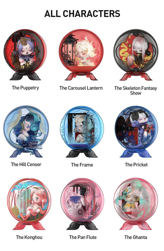 SKULLPANDA The Mirage Series Figures