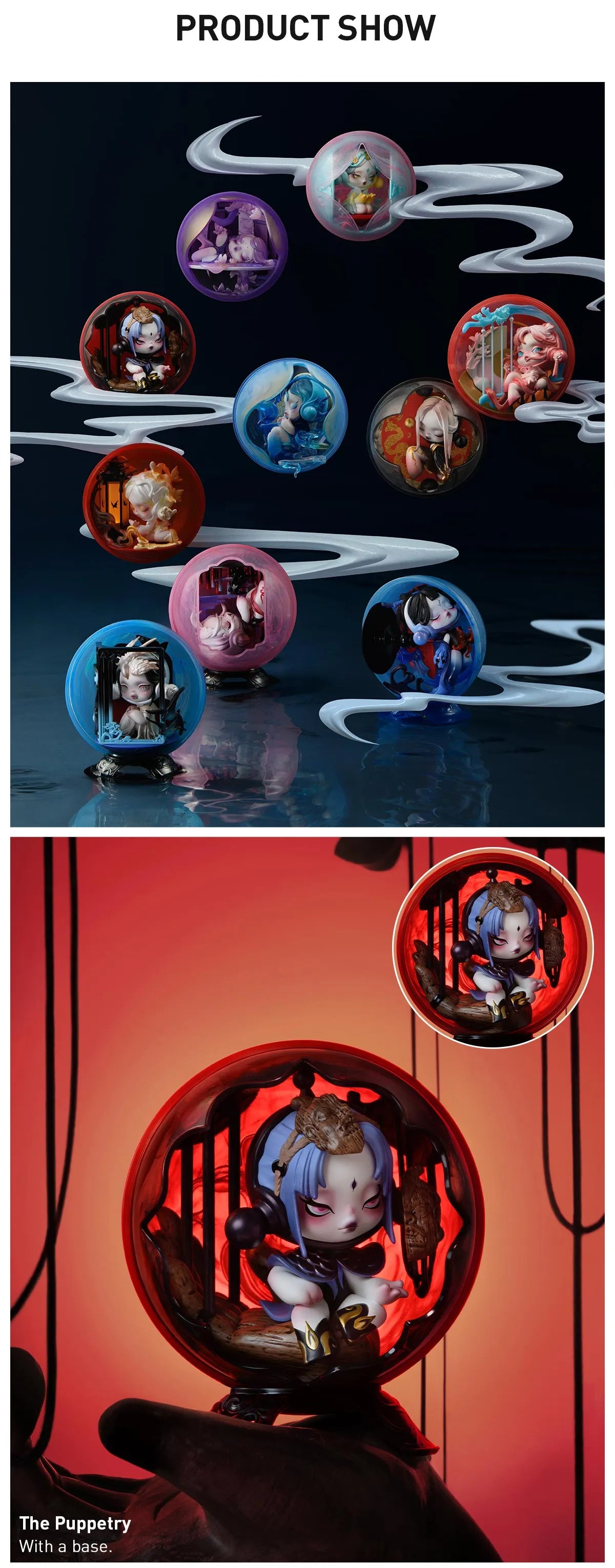 SKULLPANDA The Mirage Series Figures