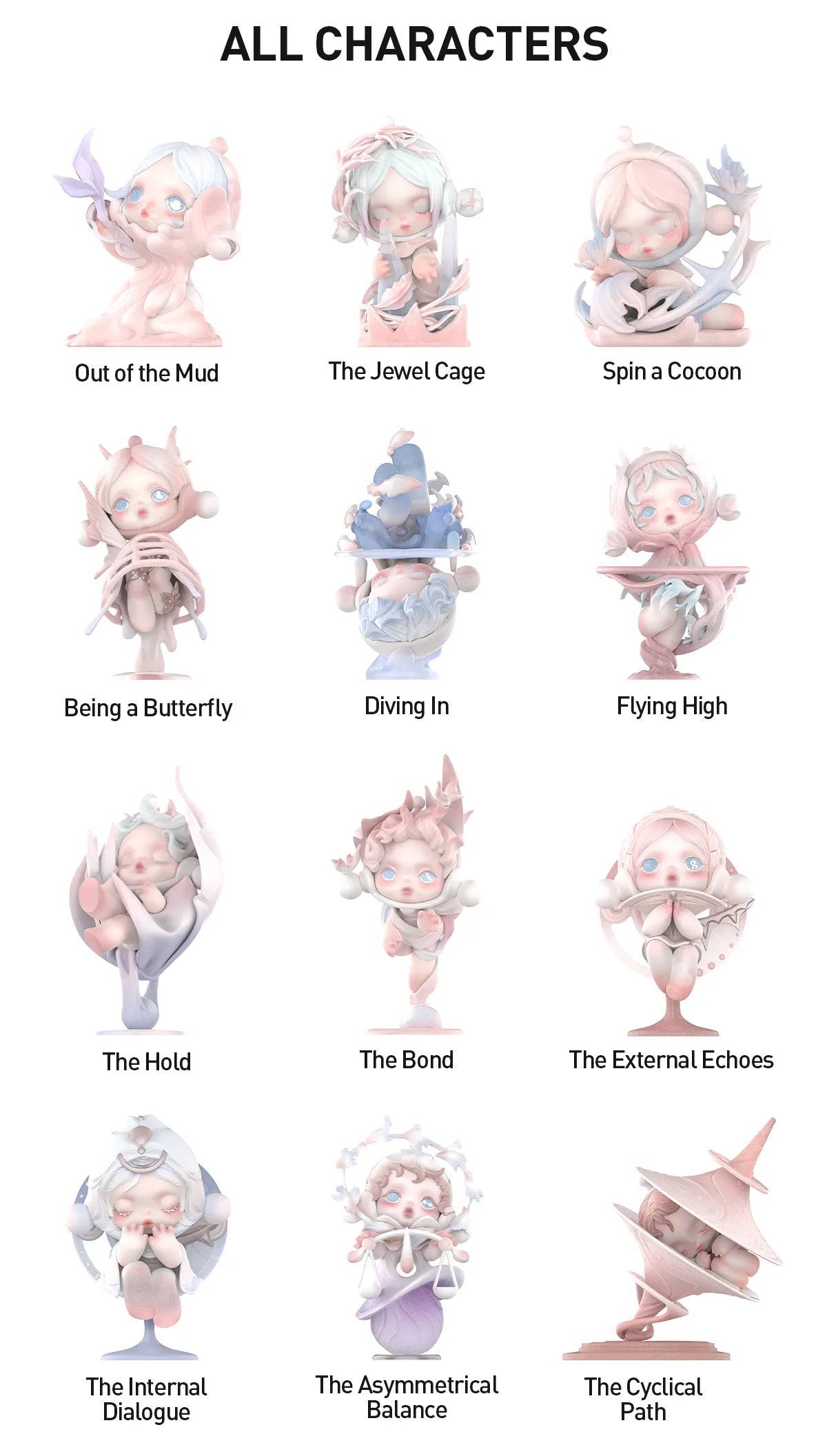 SKULLPANDA The Paradox Series Figures