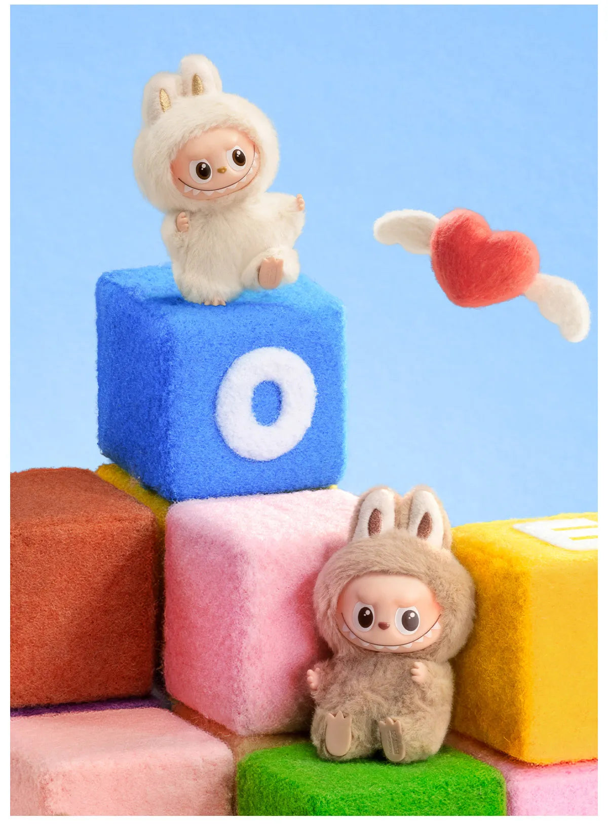 LABUBU  -  THE MONSTERS  -  BLIND BOX - PIN FOR LOVE SERIES (N-Z) PENDANT PLUSH